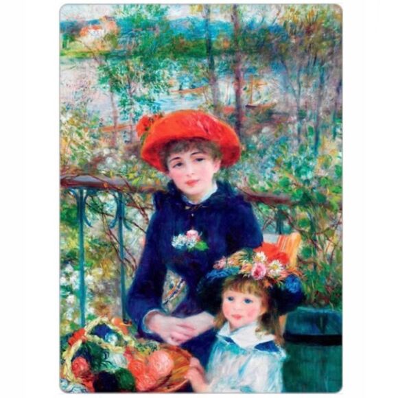 Renoir Two Sisters (On the Terrace) Magnet - Picture 2 of 2